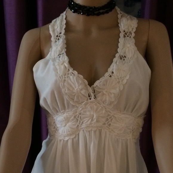 MM Couture by Miss Me White Top, Size M - Picture 6 of 11